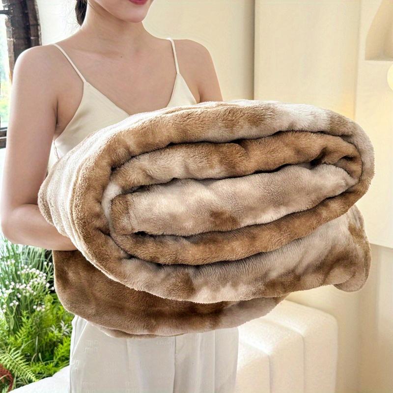 Soft Velvet Bubble Flannel Blanket. Skin-friendly & Silky for Bedroom, Sofa, Travel, or Summer Use. Comfortable & Cozy!
