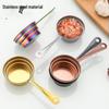 ZISIZ Rose Gold Measuring Spoons Set