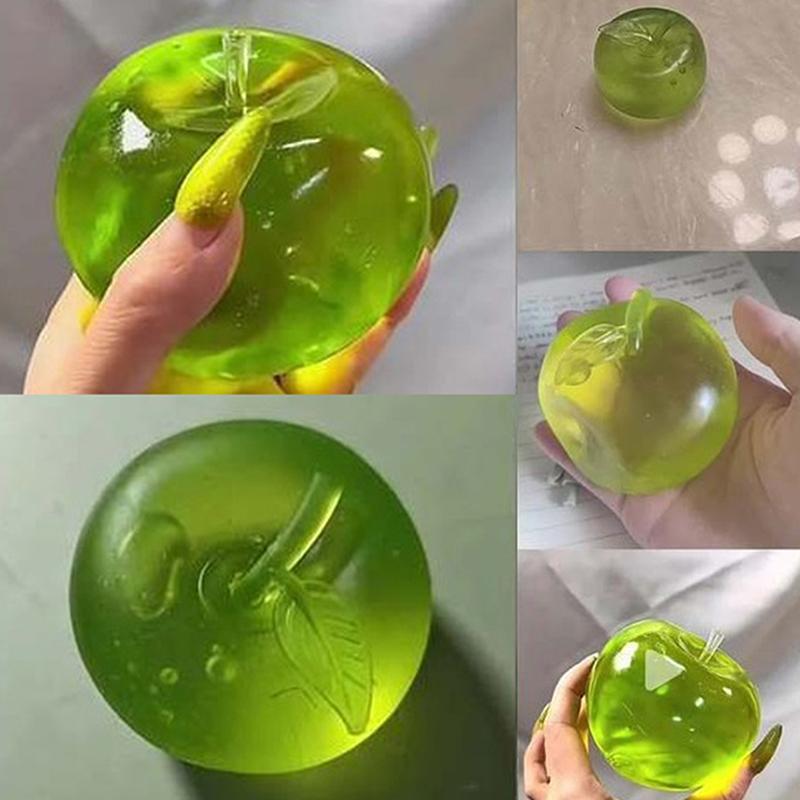Jucării de Stors Fructe Verzi Ameliorarea Stresului Jucării Ventilație Fidget Jucărie de Stors Plasticitate Cadou Relaxant Pentru Prieteni