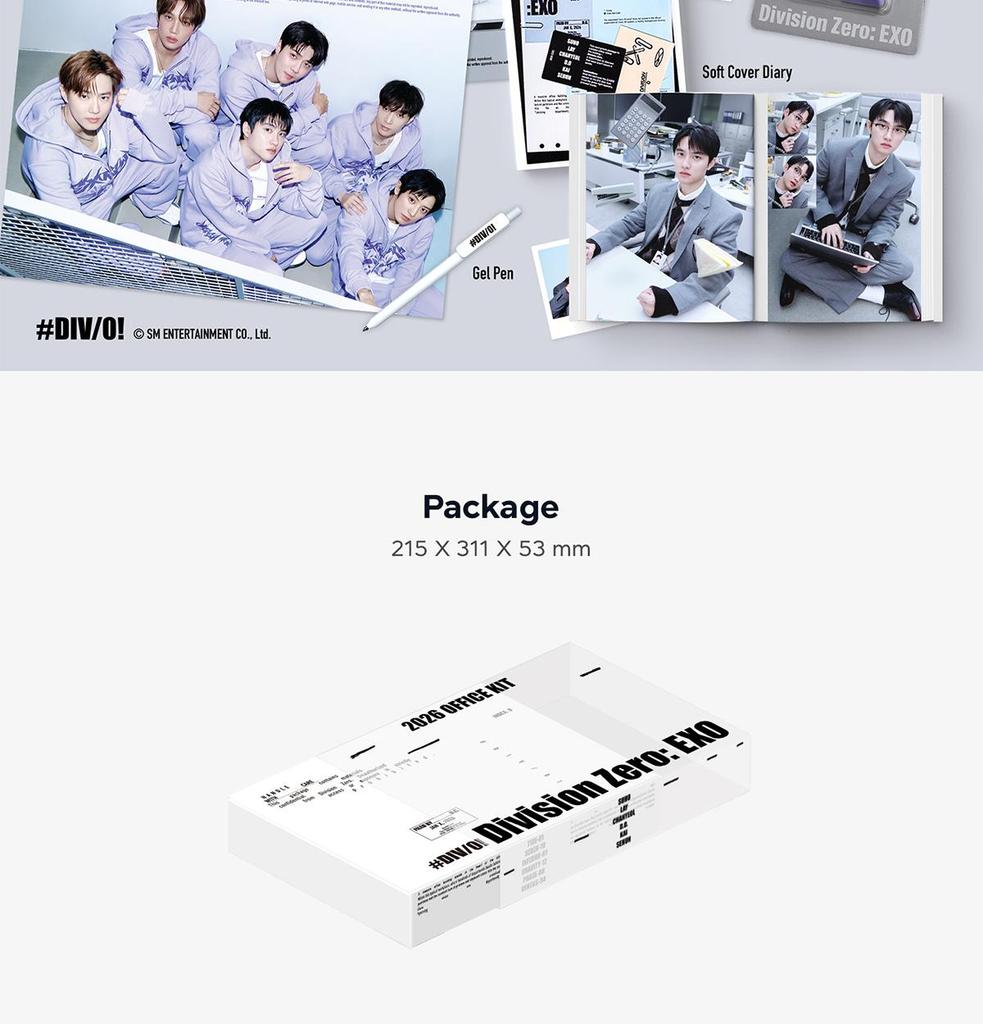 [POB] EXO - Novoroční pozdravy 2026 [EDICE KANCELÁŘSKÁ SADA]