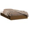 Solid Wood Bed Honey Brown 75 x 190 cm