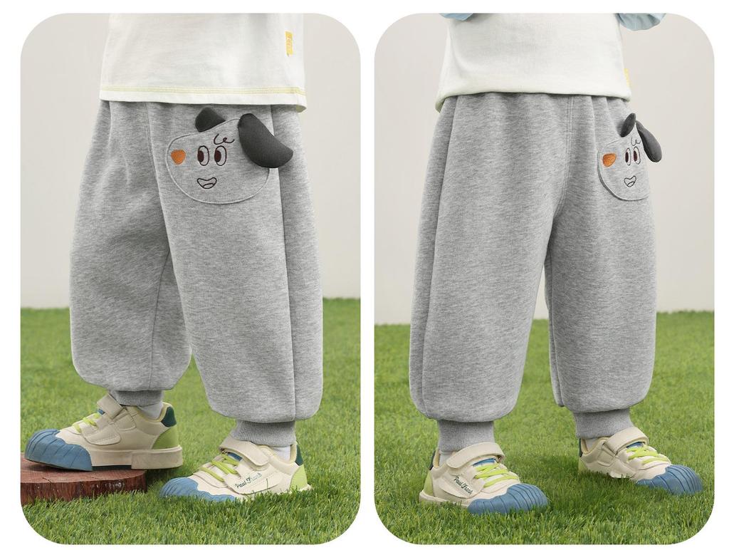 Kaka Panda Children's Spring Casual Pants for Boys & Girls - Toddler Sports Pants for Spring/Autumn Trend