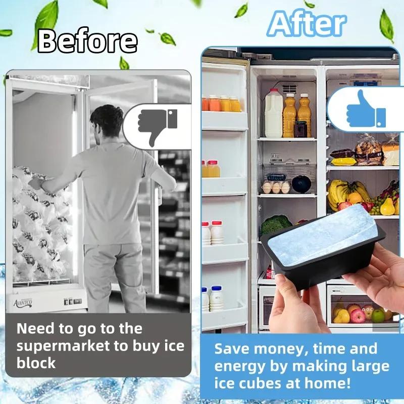 Silikonform för limpa Non-Stick Brödform Kök Brödform Form för Bakning Köttfärslimpa Isblock och Lätt Släpp