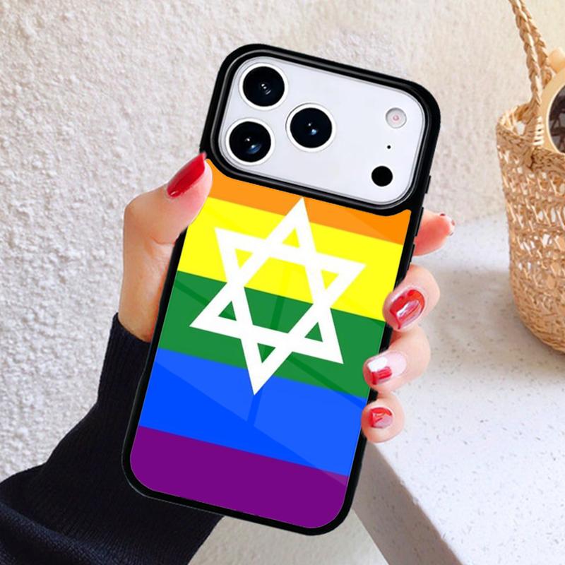 David Jewish Star Symbol Style Phone Case For iPhone 17 Air 16 15 14 13 12 11 Pro Max Plus