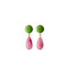 Elegant Forest-Style Water Drop Earrings: Versatile, Stylish Studs for Women