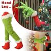 Xmas Elf Body Tree Decoration Xmas Tree Oranemet Soft Stuffed Plush Toy Indoor Holiday Decor Leg