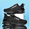 Men's Casual Actual Sports Shoes Breathable Mesh Cloth Lightweight Air Cushion Shock Absorbing Rebound Large Size Running Shoes