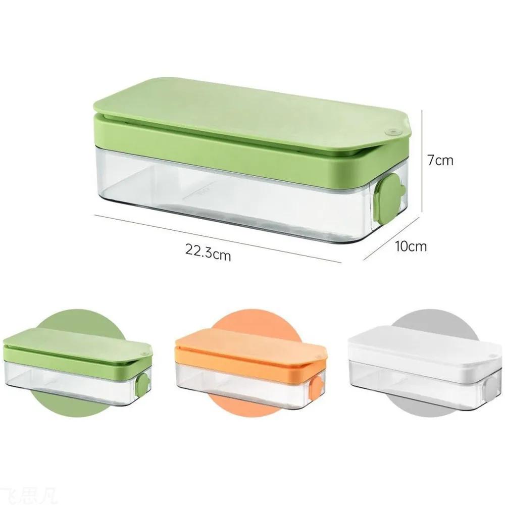 21 Grid Fully Sealed Non-contact Ice Cube Mold Maker Ice Tray Kitchen Gadgets Silicone Mold