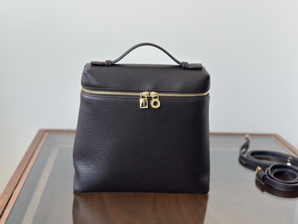 LP23 Simple Fashion Casual Single/Double Shoulder Bag Large Capacity Handbag Genuine Leather Womens Bag
