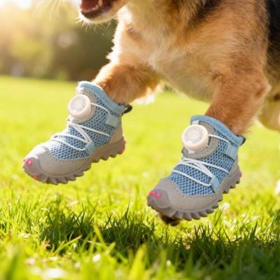 Comfortable Waterproof Dog Shoes Anti-Slip Soles Light Weight Dog Boots Breathable Dog Sneakers Dogs Accessories