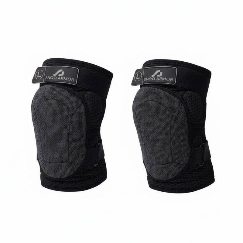 Men's Kevlar Ski Pelvic Pad, AIR Knee Protector, Ergonomic, Anti-Slip, Professional Athlete