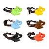 Breathable Dog Mouth Guard for Monitored Walking and Training, Formed Plastic Cage with Open Front and Side Vents