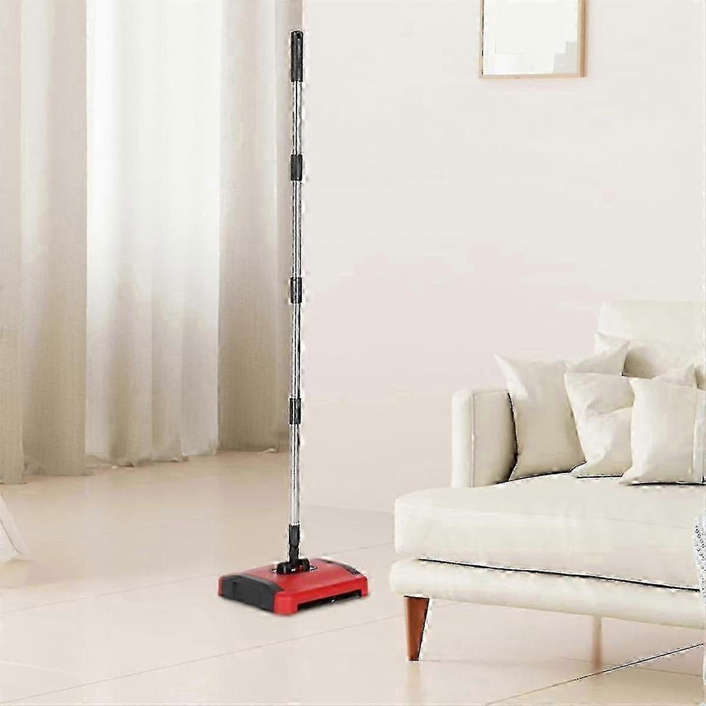 Carpet Sweeper Manual Carpet Sweeper Floor Sweeper Carpet Brush Detachable Carpet Cleaner For Pet Hair Dust Debris 26-27s