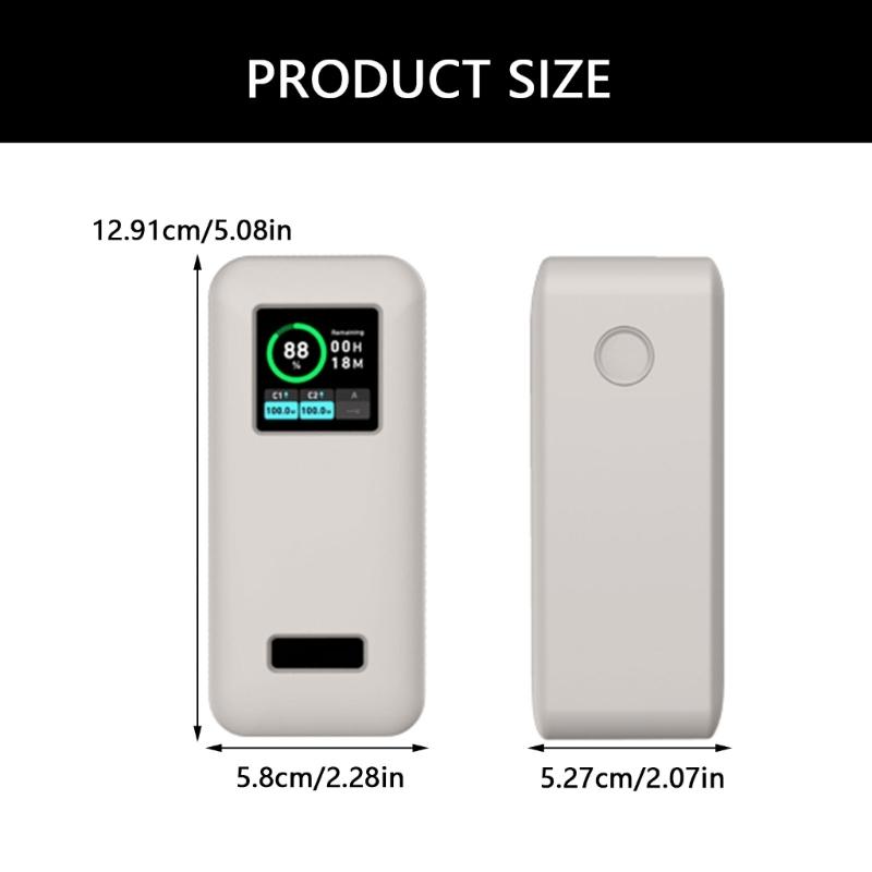 High Elasticity Silicone Shell For 200W 20000mAh M6Z5 Battery Pack Guard Perfect Fit And Lightweight Protections