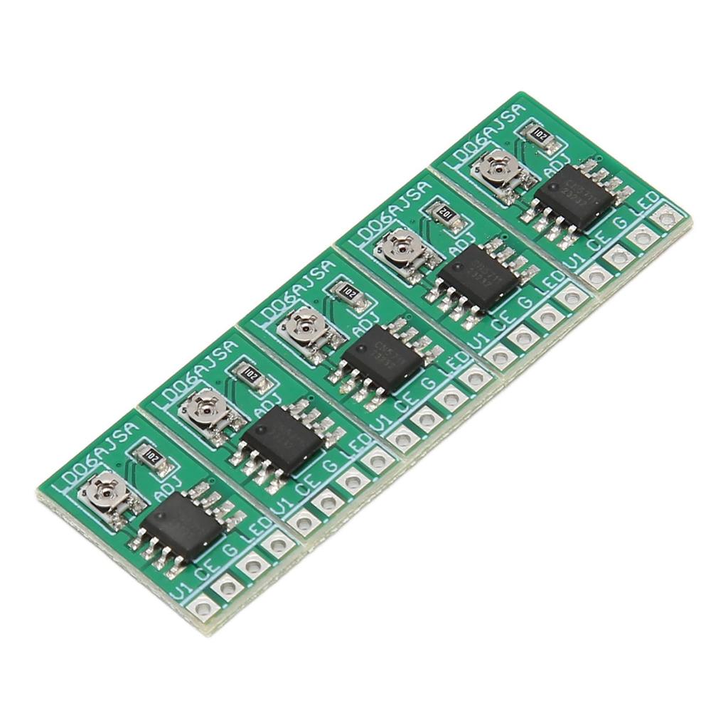 LED Driver Board 30 to 1500MA Adjustable Rugged LED Constant Current Driver for 3V 3.3V 3.7V 4.5V 5V 6V LED Driver