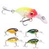 Fishing Mini Minnow Bait High Simulation Three Dimensionals Eyes Artificial Fishing Bait for Outdoor