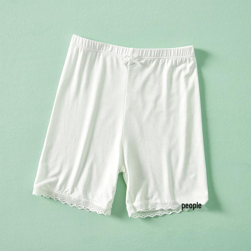 Zomerse Schooluniform Shorts voor Meisjes - Anti-Blootstelling Modal Shorts - Ademend en Comfortabel voor Kinderen