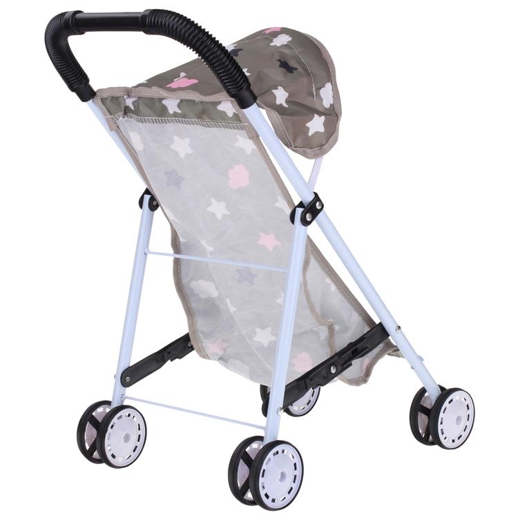 Lightweight Foldable Metal Doll Stroller