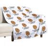 I Really Like Potatoes - Funny Potato Gift Throw Blanket Warm for Winter Luxury St Shaggy Sofa Bed Single Thins Blankets