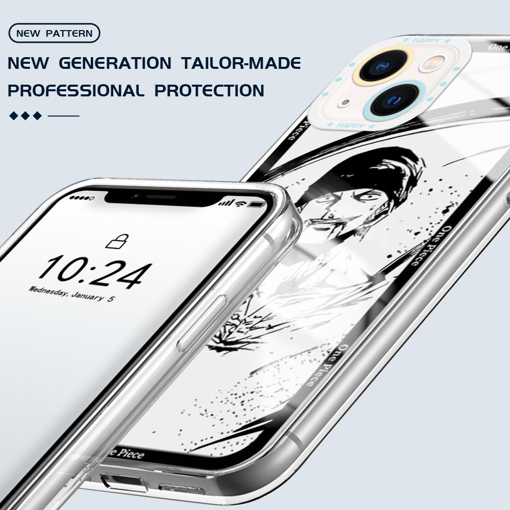 Triecienizturīgs karikatūras raksta mīksts tālruņa korpuss ar pilnu vāku kameras caurspīdīgs aizsargvāciņš priekš Huawei Honor iPhone Samsung Xiaomi Redmi OPPO Realme Vivo