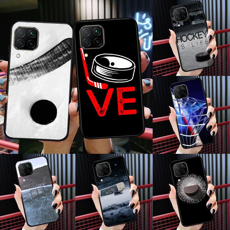 Ice Hockey For Huawei Nova 12i 12s 11i 8i Y91 Y60 Y70 Y72 Y90 Y61 9 10 SE P20 P40 Lite P30 P60 Pro Case