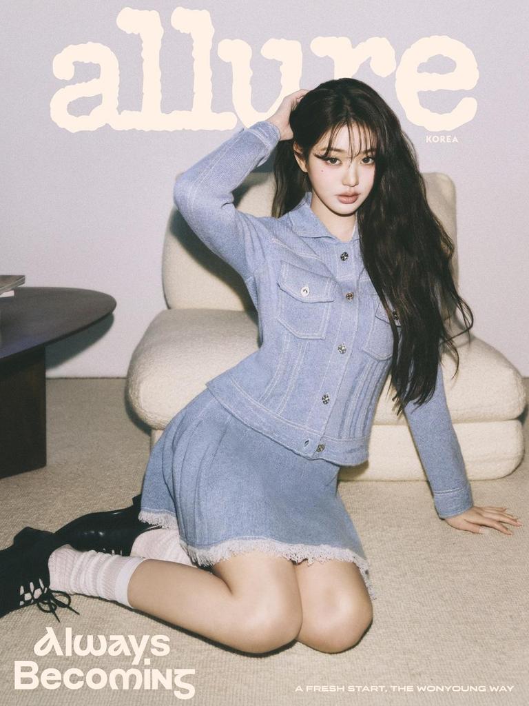 Allure Korea 2026 February JANG WONYOUNG K POP, KSTAR, KBeauty, KFASHION