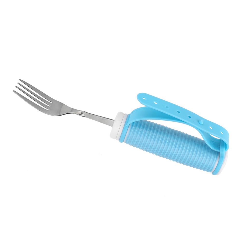Eating Aids Fork Stainless Steel Rotating Fork Rotated Eating Utensils for The Elderly