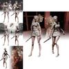 Silent Hill 2 Figma Üçgen Kafa Aksiyon Figürü Kırmızı Piramit Yüzlü Hemşire Koleksiyon Modeli
