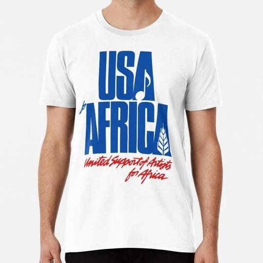 

We Are The World T-Shirt Tee Top Unisex Made in the USA 100% Cotton T-shirt Mens Tees Top S