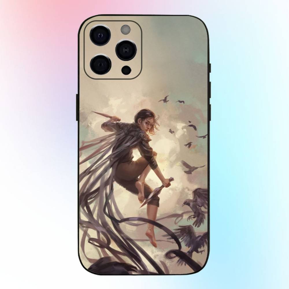 M-Mistborn T-Trilogy V-Vin Phone Case For iPhone17,16,15,14,13,12,11 Plus,Pro Max Soft Black Cover