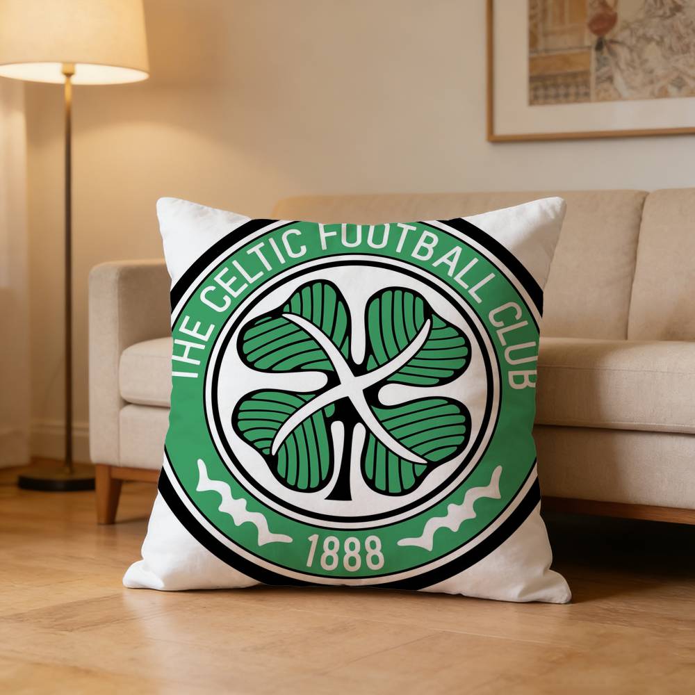 CCeltic FC Pillow Case Cushion Cover Throw Pillow Case For Car Sofa 30x30cm