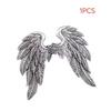 1/2Pcs Women'S Braid Hair Accessories Vintage Silver Angel Wings Hair Clip Ethnic Style Hair Decorations Zinc Alloy Hairpins