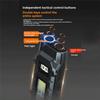 Fresh Flat Flashlights Rechargeable LED Small Flashlight Dual-Switches With Digital Display Pocket Flashlight For Home,Camping