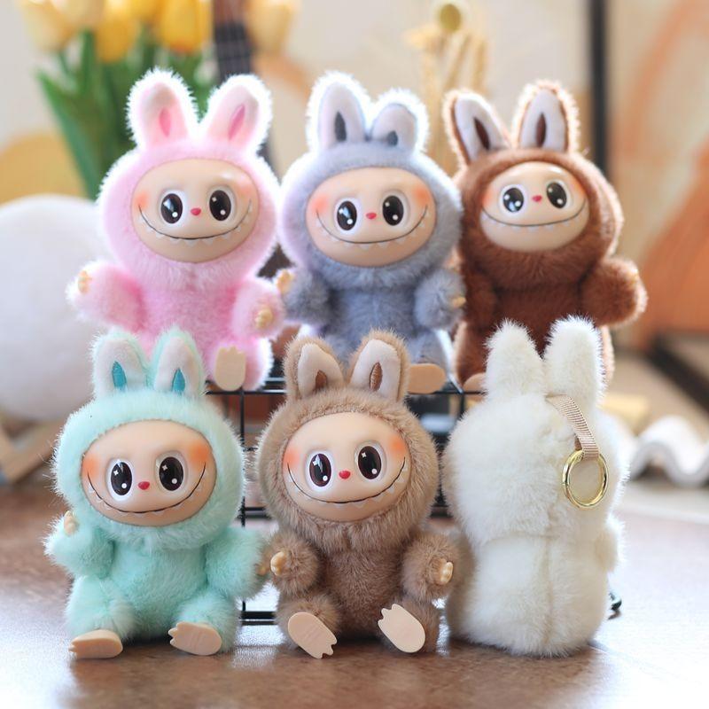 Keychain Plush Animal Backpack Decor Pp Cotton Cute Stuffed Toy Kids Gift