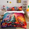 Festive Gift Wonderland Bedding Sets Duvet Cover Sets Duvet Covers Pillowcases(1*Duvet Cover 2*Pillowcases Without Duvet Insert)