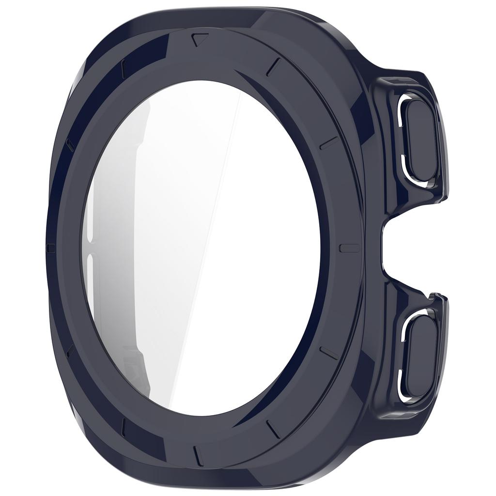 PC Full Protective Case For Samsung Galaxy Watch Ultra 47mm Screen Protector Cover Hard Shell Tempered Glass Cases Film Clear