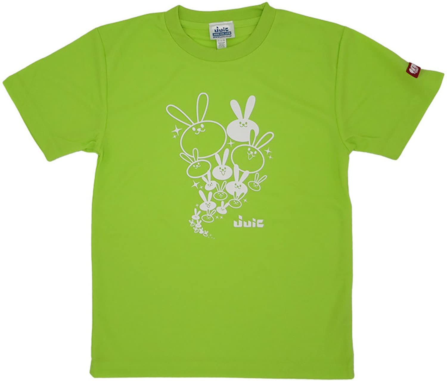

Juwick Usa T Table Tennis Short Sleeve Officially Approved by the Japan Table Tennis Association Light Green T-Shirt, (JTA), 5658, (LG)