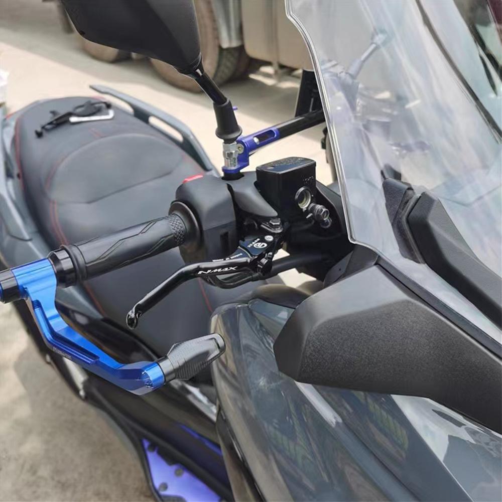 For Yamaha NMAX 160 NMAX 155 150 NMAX125 2015-  Motorcycle CNC Brake Clutch Levers Handle Brake Levers Tire Valve Caps