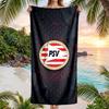 Telo da Spiaggia PSV Eindhoven FC Stampa Asciugatura Rapida Microfibra Assorbente Portatile da Viaggio Asciugamano da Nuoto
