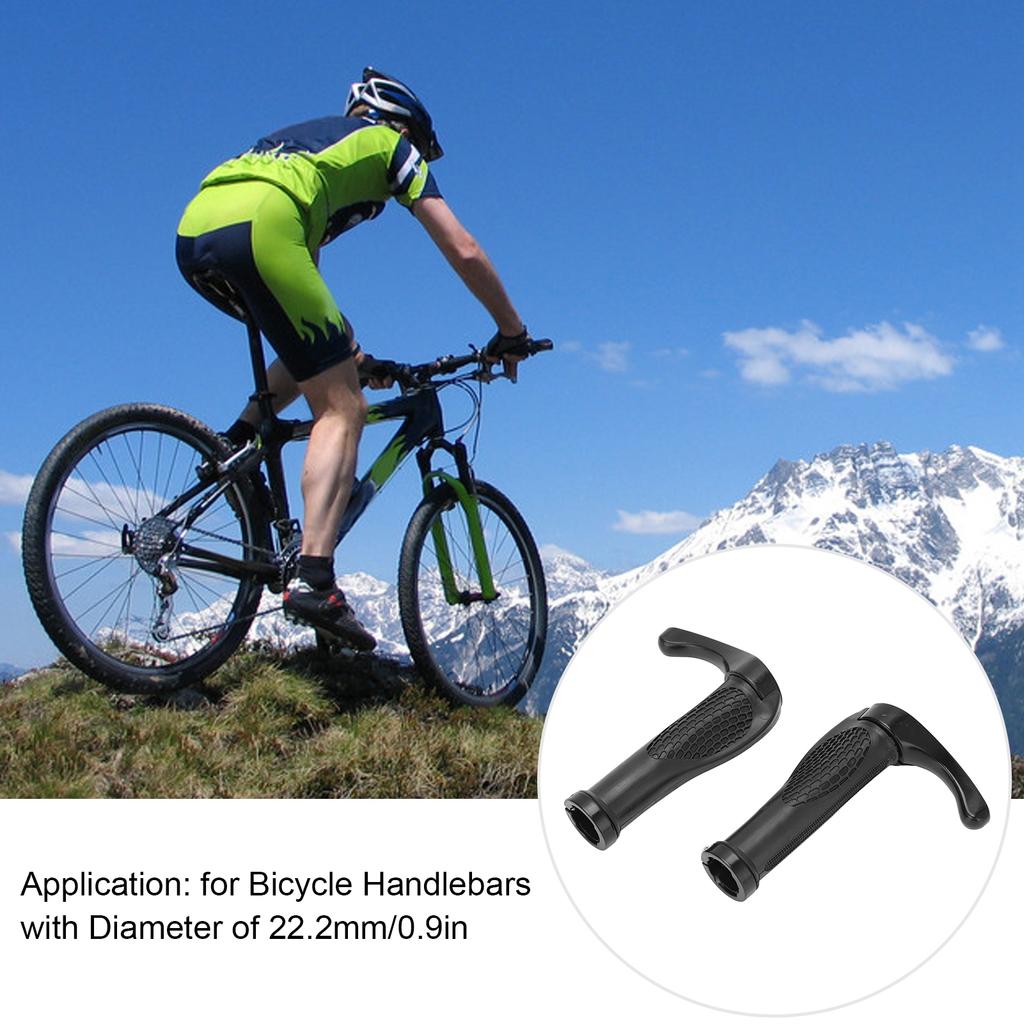 Handlebar Grips Ergonomic Anti Skid Handle Bar Grips Cycling Handle End Lock
