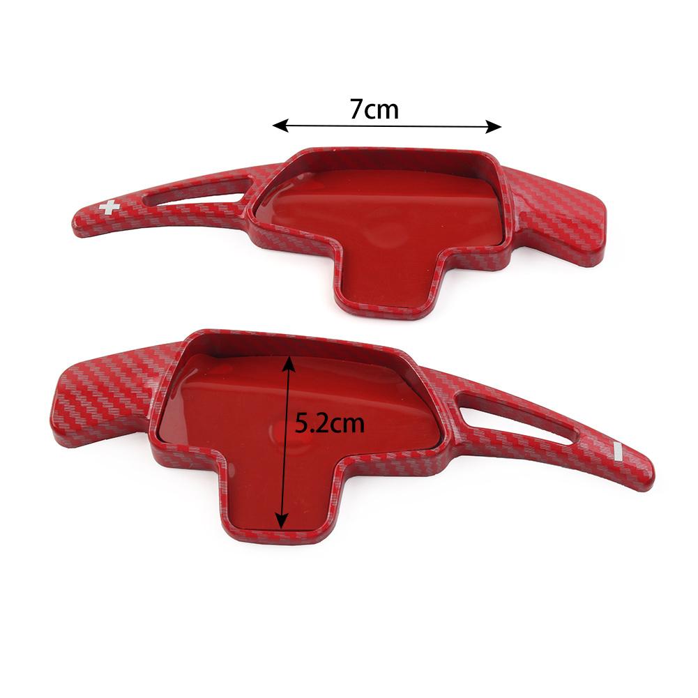 Carbon Fiber Look Car Steering Wheel Paddle Shifter Extension For Mercedes-Benz A/B/C/E/S/G/V-Class NOT FIT FOR AMG
