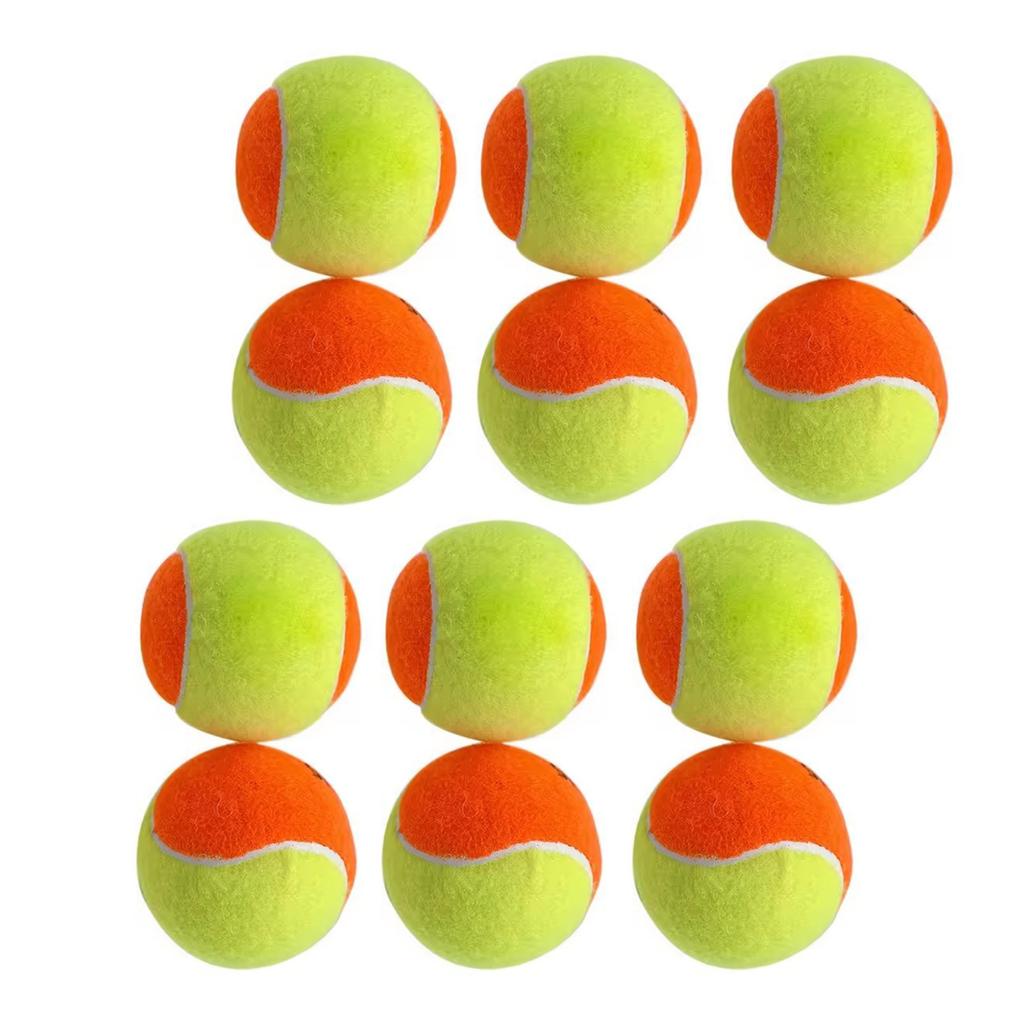 12pcs Elasticity Beaches Tennis Impacts Resistance Sport Rubber Tennis Soft Professional Tennis Paddleball Enduring