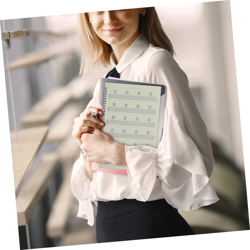 HONITANO Guitar Tablature, A4 size, for beginners, includes notebook, prevents ink from getting mixed in, for guitar sheet music.