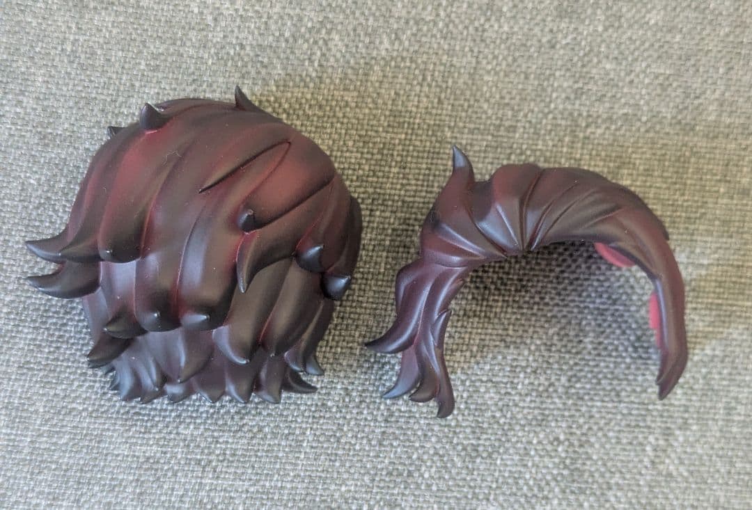 

[USED] Demon Slayer Nendoroid Kamado Tanjiro Head Hair Parts