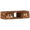 TV Wall Cabinet 100 X 32 X 25 Cm Reclaimed Solid Wood