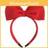 Childrens Hairband With Handmade Red Butterfly Knot For Party And Performance Use
