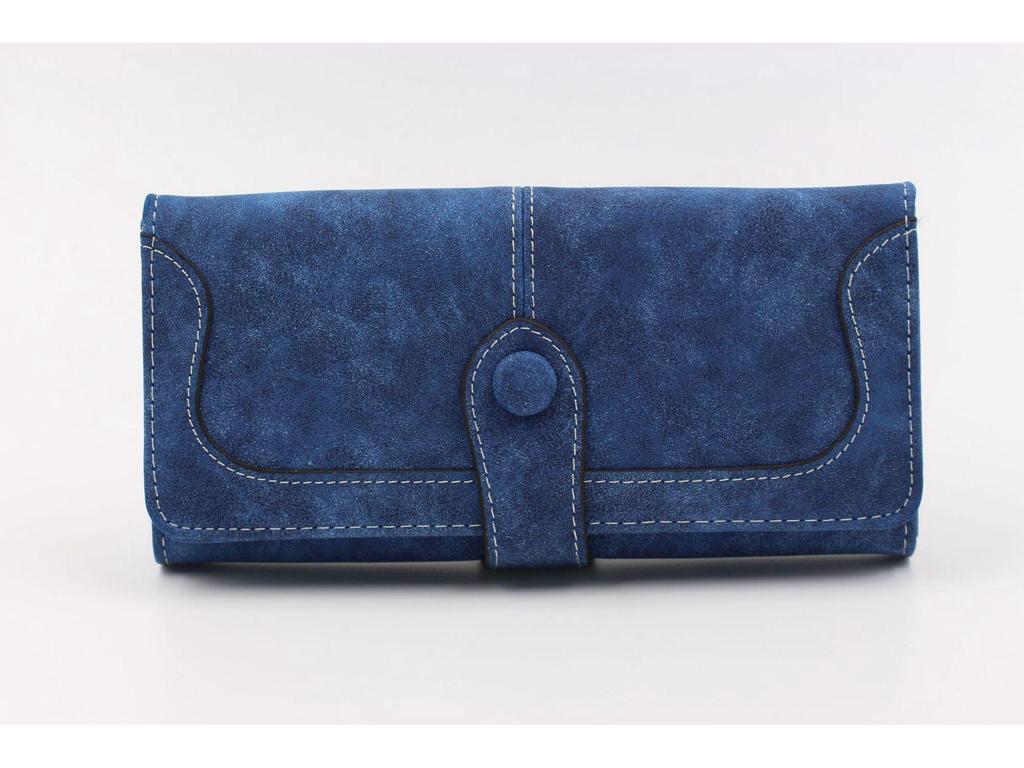 Women's Retro Large Capacity Multi-Card Slot Folding Clutch Wallet
