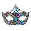 Party Mask Intricate Prom Costume Mask Mermaid Mask Versatile For Performance Cosplay Masquerade Balls