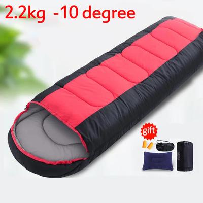 2.2kg Uyku Tulumu Pamuk yastıklı Termal Uyku Tulumu Ev ve Seyahat için Taşınabilir Zarf Uyku Tulumu