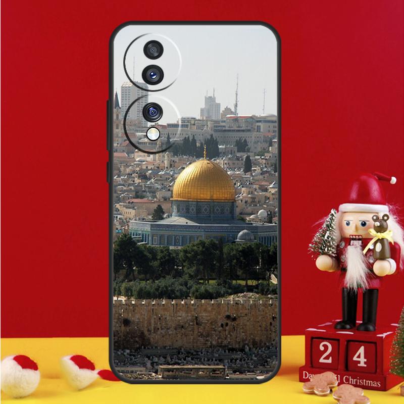 Jerusalem Dome of the Rock Case For Honor 90 70 50 Magic 6 Lite Magic 5 Pro Honor X6a X7a X8a X9a X8 X9 X8b X9b Case